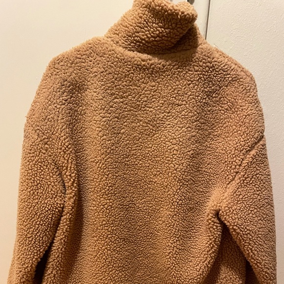 shein dual pocket teddy jacket - Picture 7 of 9